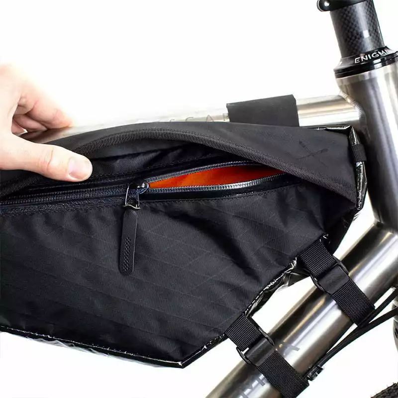 Restrap Race Frame Bag Rahmentasche (4 Liter) Schwarz â Bild 2