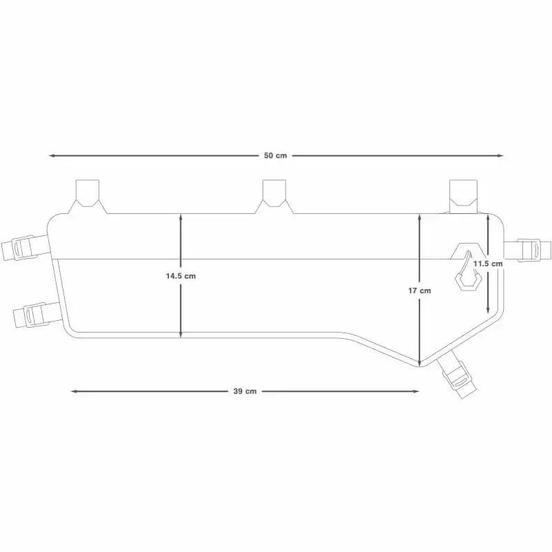 Apidura Expedition Tall Frame Pack (6,5 L) - Rahmentasche â Bild 5