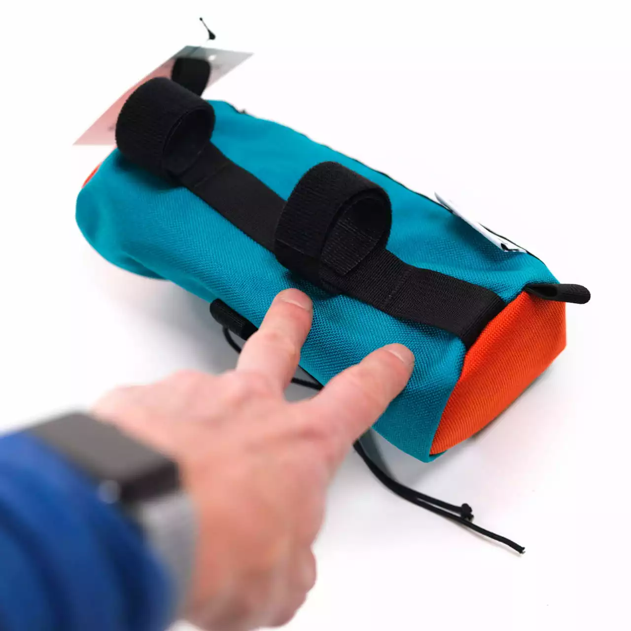 Road Runner Bags Burrito Schwarz Handlebar Bag Frontloader Lenkertasche â Bild 6