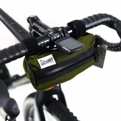 Road Runner Bags Burrito Oliv Handlebar Bag Frontloader Lenkertasche