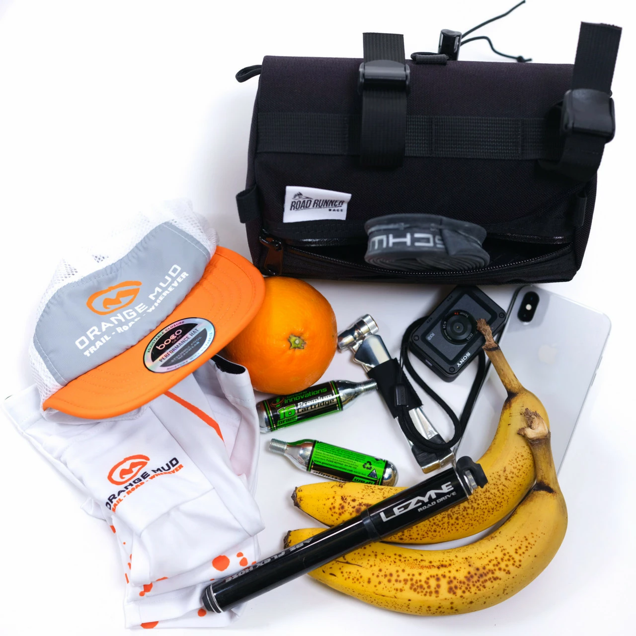 Road Runner Bags Burrito Supreme Schwarz Handlebar Bag Frontloader Lenkertasche â Bild 5