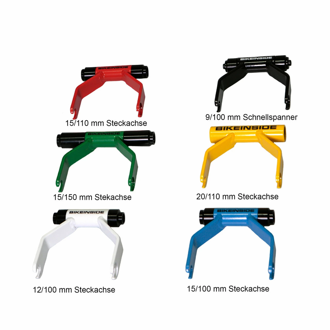 BikeInside Steckachsenadapter, 15/100 Mm Für Fahrräder Mit Steckachsen – Bild 5