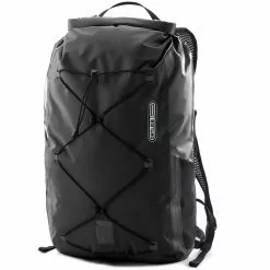 ORTLIEB Light Pack Two Zusammenrollbarer Tagesrucksack Mit Rollverschluss, Schwarz