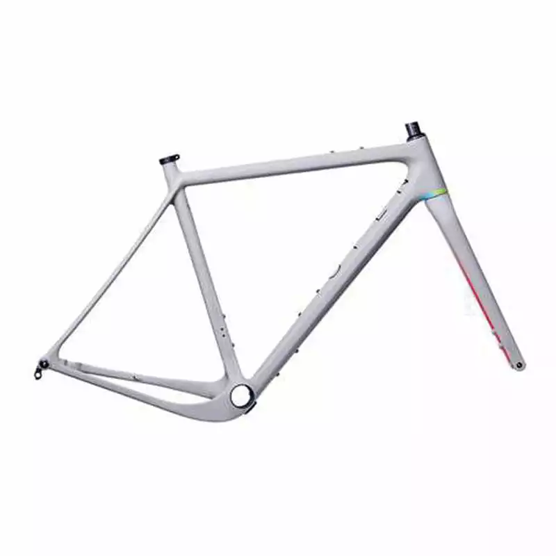 OPEN Cycle OPEN U.P. Grau Matt / Rot Rahmenset Gr. M