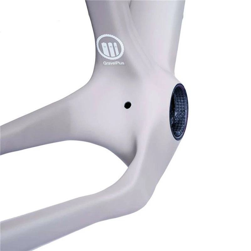 OPEN Cycle OPEN U.P. Grau Matt / Rot Rahmenset Gr. M – Bild 5