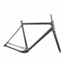 OPEN Cycle OPEN U.P. GravelPlus Grau Schwarz (matt) / Silber (matt) Rahmenset EYB-Sonderlackierung Gr. M