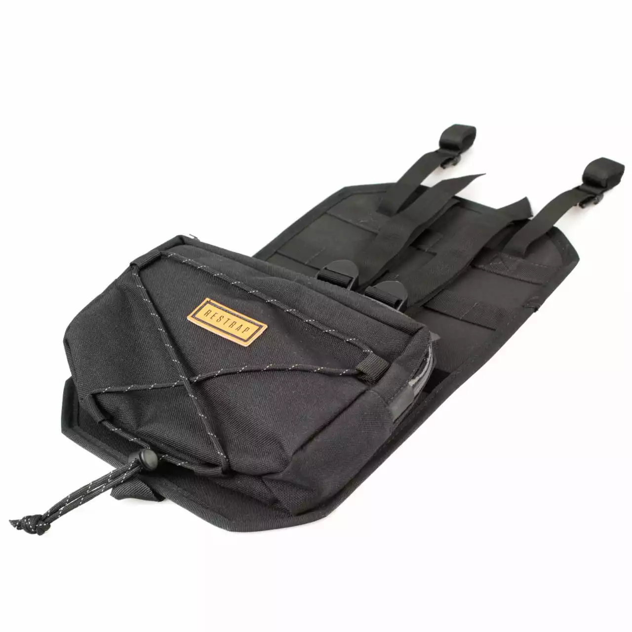 Restrap Bar Bag Small - Lenkerholster Mit Tasche 14 Liter Und Food Pouch 1,5 L Schwarz â Bild 2