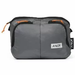 AEVOR Sacoche Bag Ripstop Sundown - Umhängetasche 4 L Mit Anti-Twist-Gurt Grau