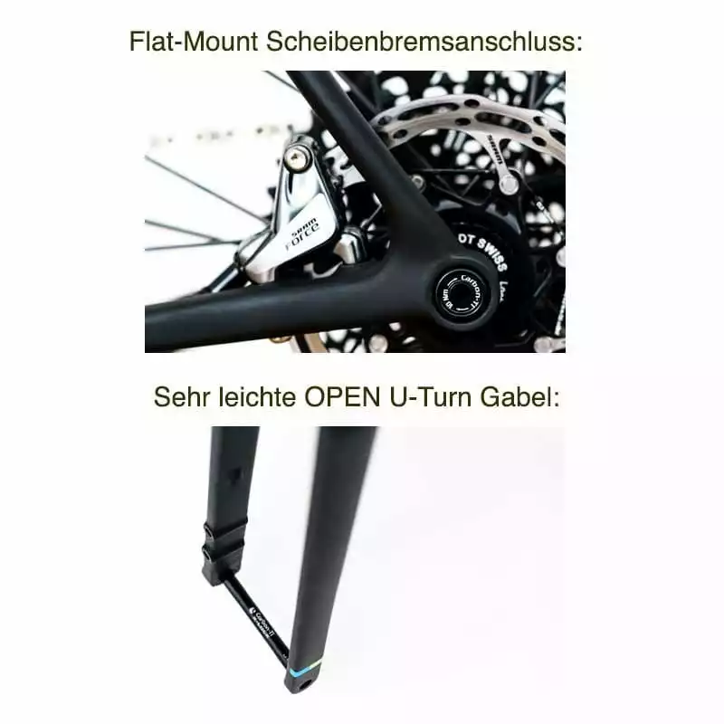 OPEN Cycle OPEN U.P. Rahmenset Blau Gr. L â Bild 6