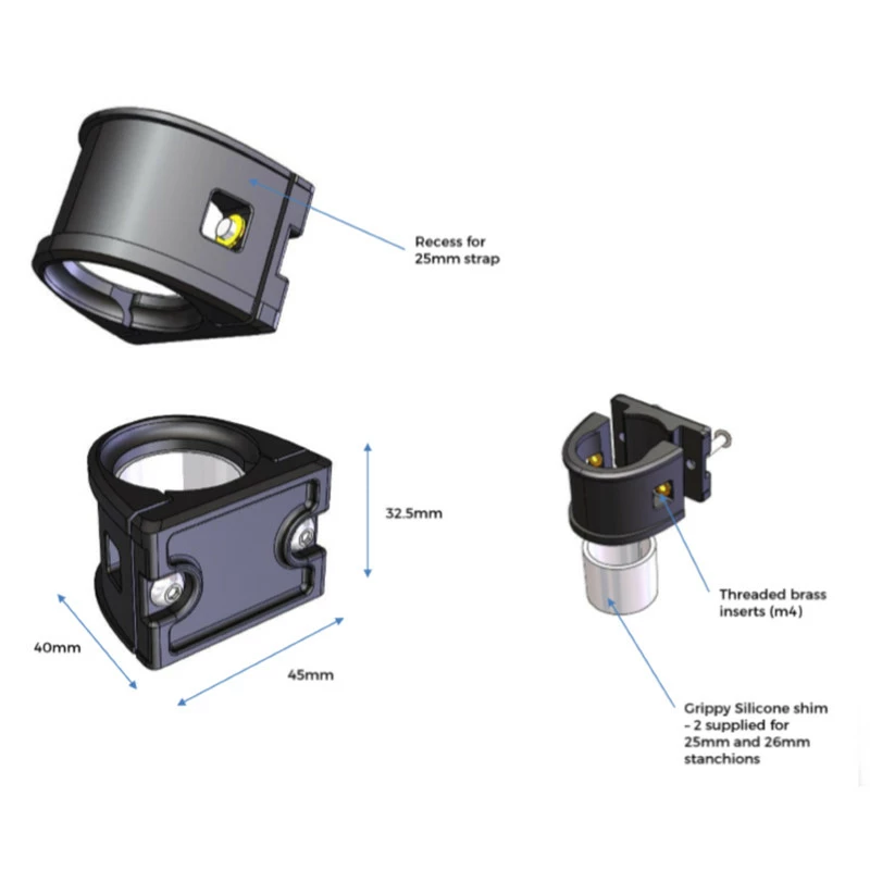 Apidura Backcountry Dropper Post Adapter Für Vario-Sattelstützen – Bild 6