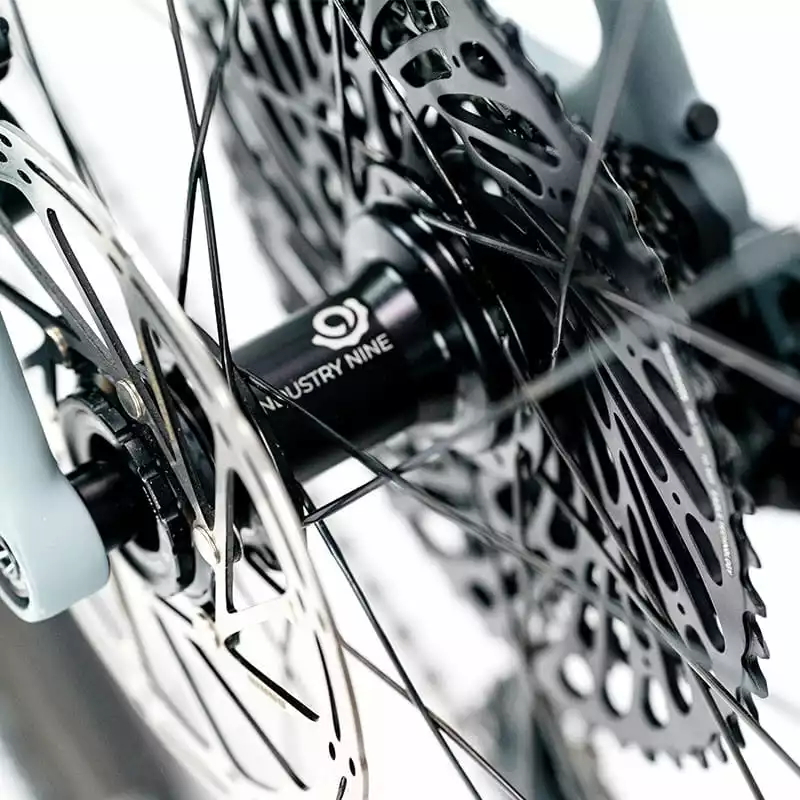 OPEN Cycle OPEN WI.DE ENVE-Edition 700c Komplettrad Force/Eagle AXS Grau Gr. M â Bild 5