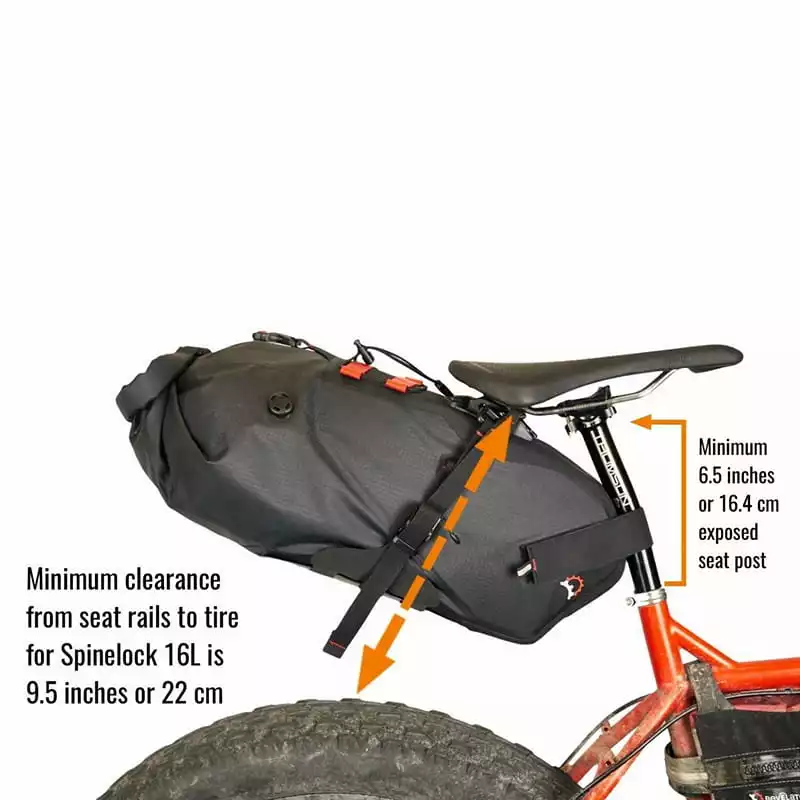 Revelate-designs Revelate Designs Spinelock Satteltasche 16 L - Schwarz â Bild 4