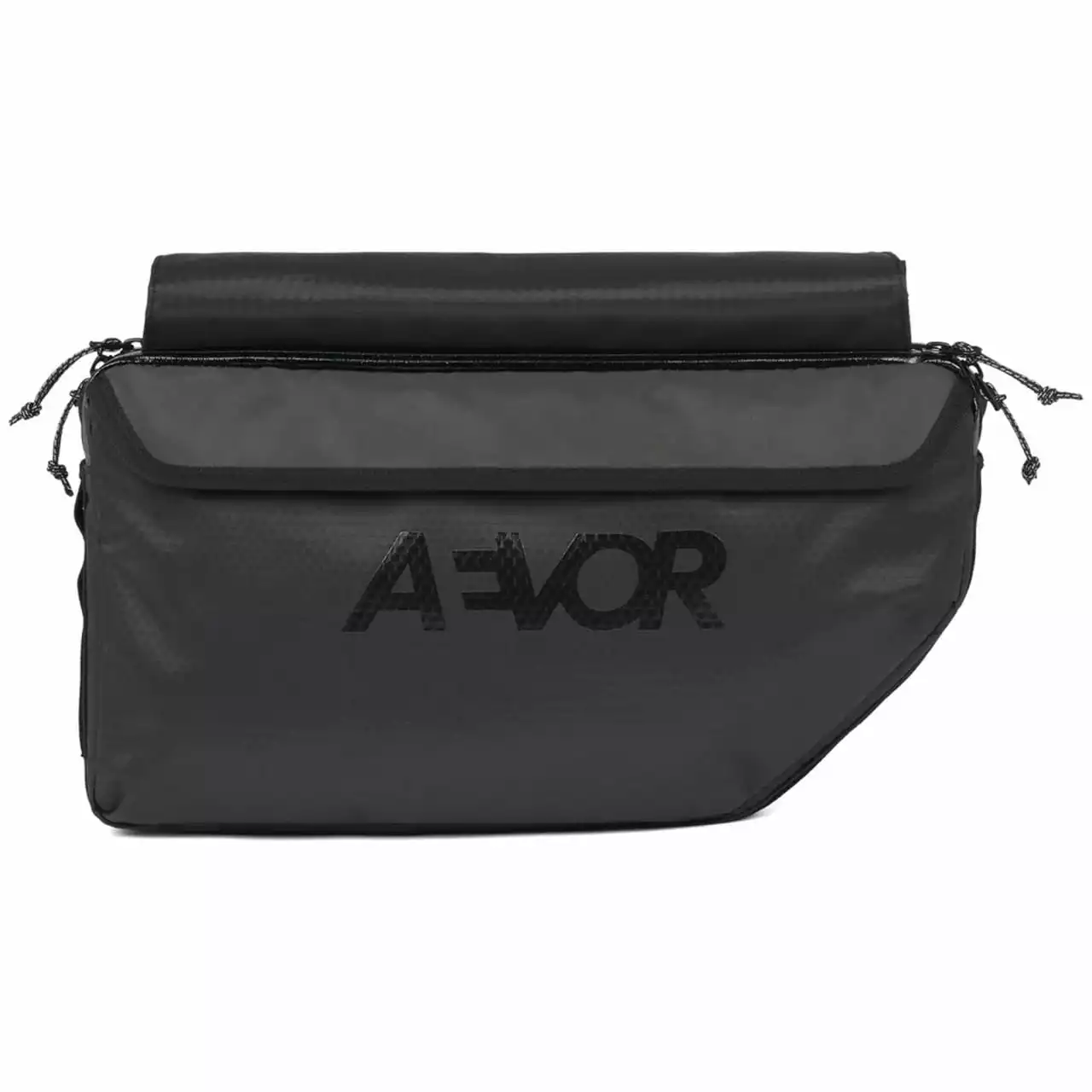 AEVOR Bike Frame Bag Large Proof Black Rahmentasche - Auch Als Sling-Tasche Nutzbar 4,5 Liter - Schw