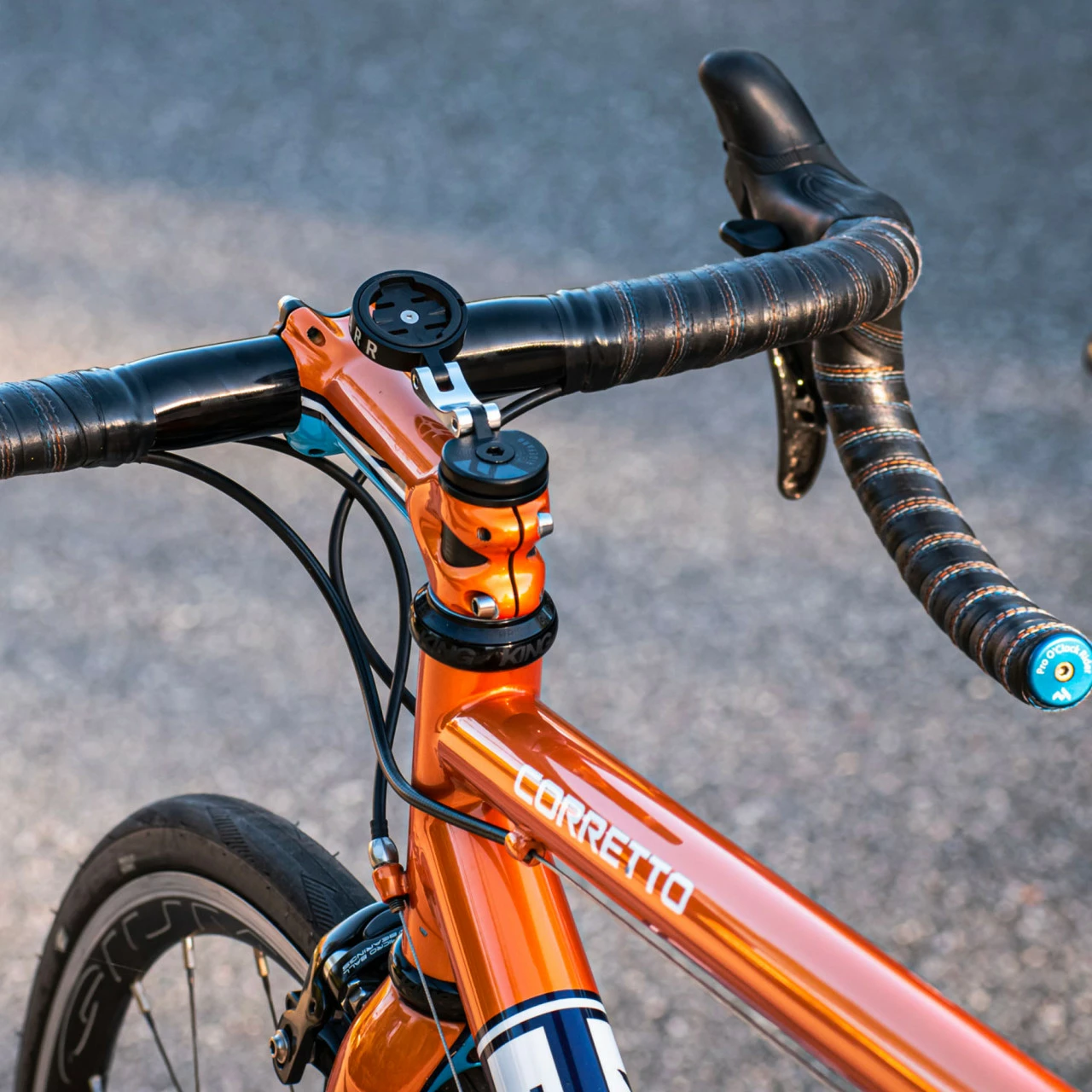 Ride Farr Garmin / Wahoo Halterung GPS-Fahrradcomputer MTB / Gravel Für Ahead Kappe – Bild 2