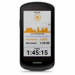 Garmin Edge 1040 SOLAR GPS-Fahrradcomputer Mit Navigations- Und Online-Funktionen