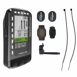 Wahoo Fitness Wahoo Elemnt Roam 2 Bundle (Computer + Tickr 2 Stealth Herzfrequenzmesser + RPM Speed / Cadence Sens