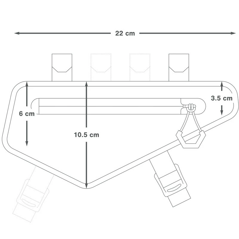 Apidura Backcountry Frame Pack (1 L) - Rahmentasche â Bild 6