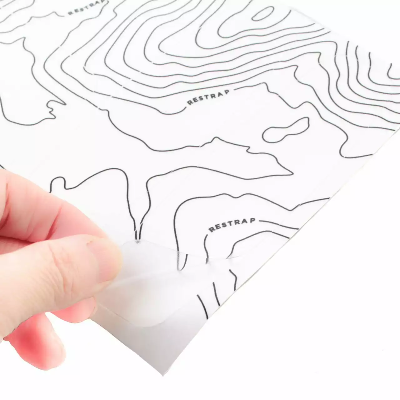 Restrap Bicycle Protection Kit Schutzaufkleber Gegen Kratzer Am Rahmen â Bild 2