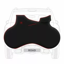 VELOSOCK Transport-FahrradĂŒberzug Black E Red FĂŒr Road-Bikes (Durable + Water Repellent)