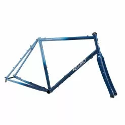 Ritchey Outback 50th Anniversary Rahmenset Half Moon Blue / White